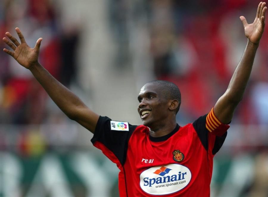 Samuel Eto'o en el RCD Mallorca (vía LaLiga)